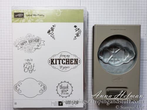 Cardmaking 101 Lesson 7: Using punches for cardmaking and scrapbooking #simplestamping Simple thank you card idea