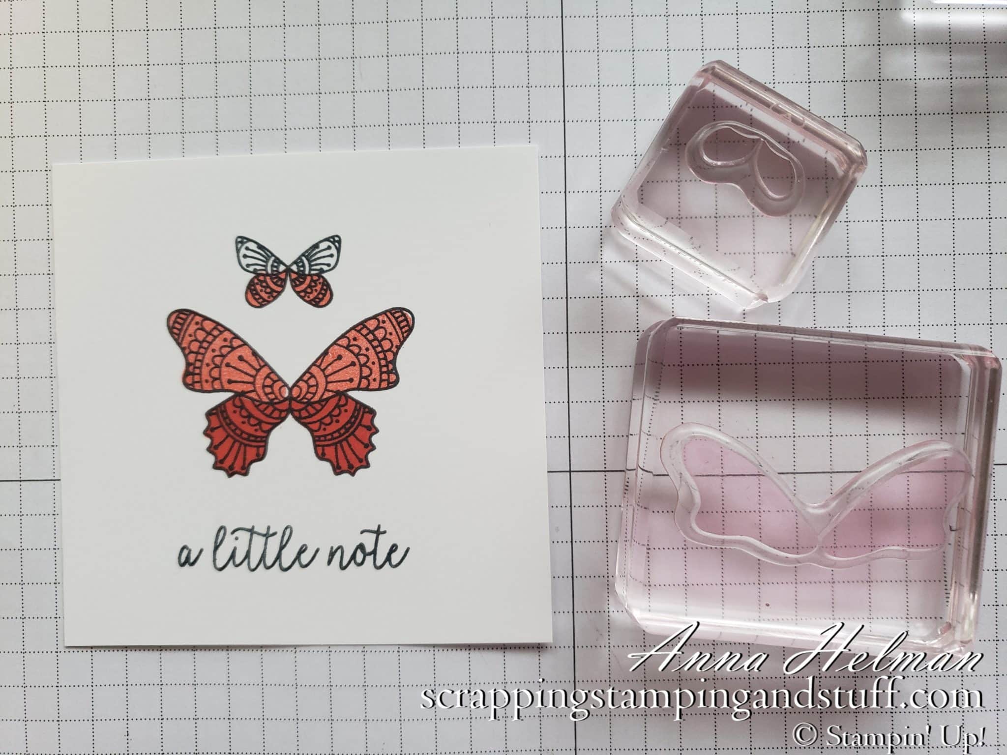 Cardmaking 101 Lesson 10: Stamping Off Technique