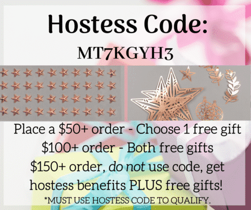 Stampin Up Free Gift With Order For Using Hostess Code