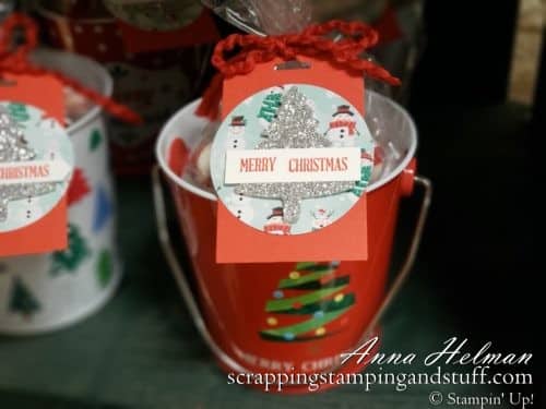Dollar Store Stocking Stuffer Idea With Stampin' Up Products