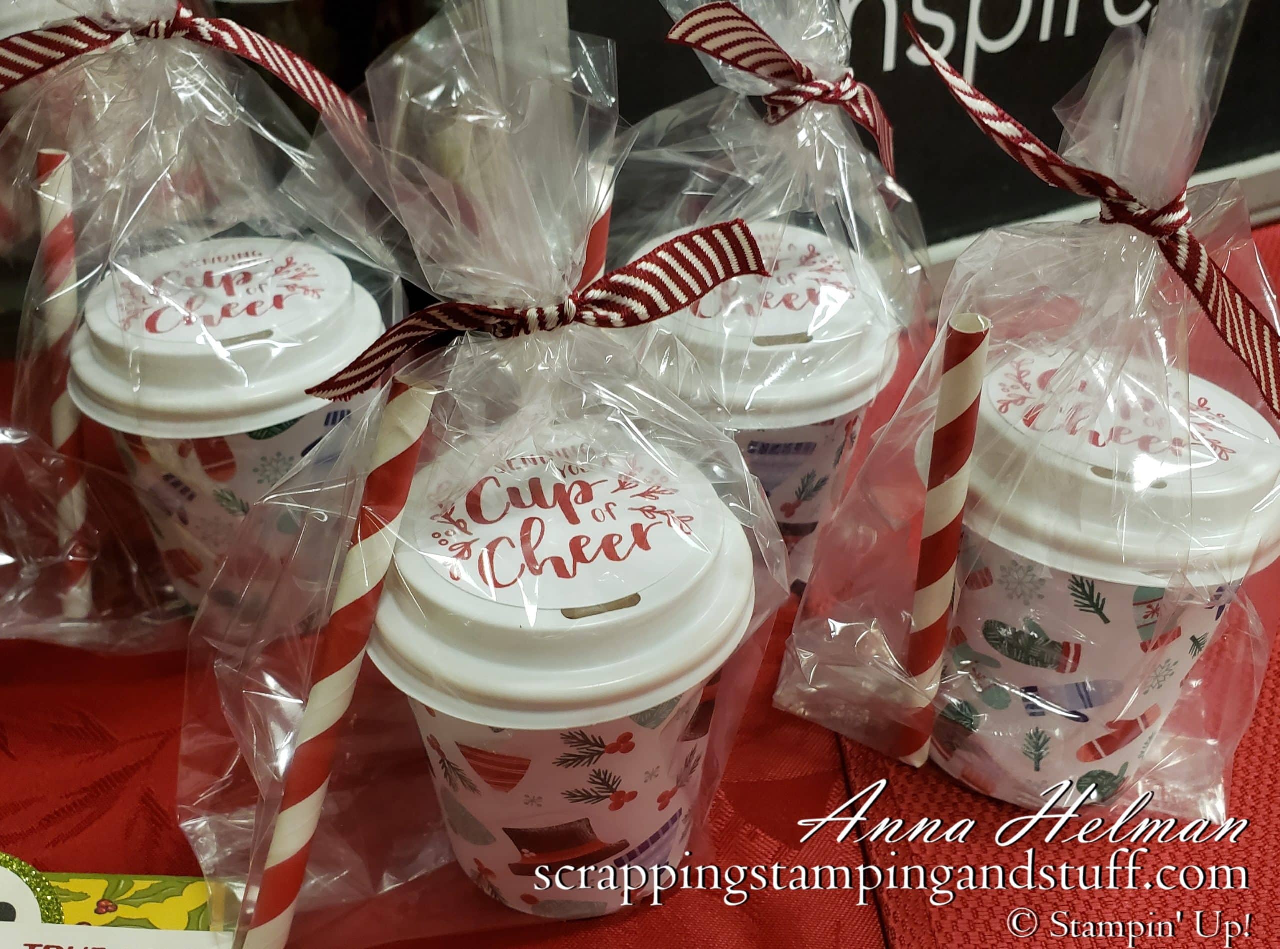Stampin Up Mini Coffee Cups – Stocking Stuffers Week