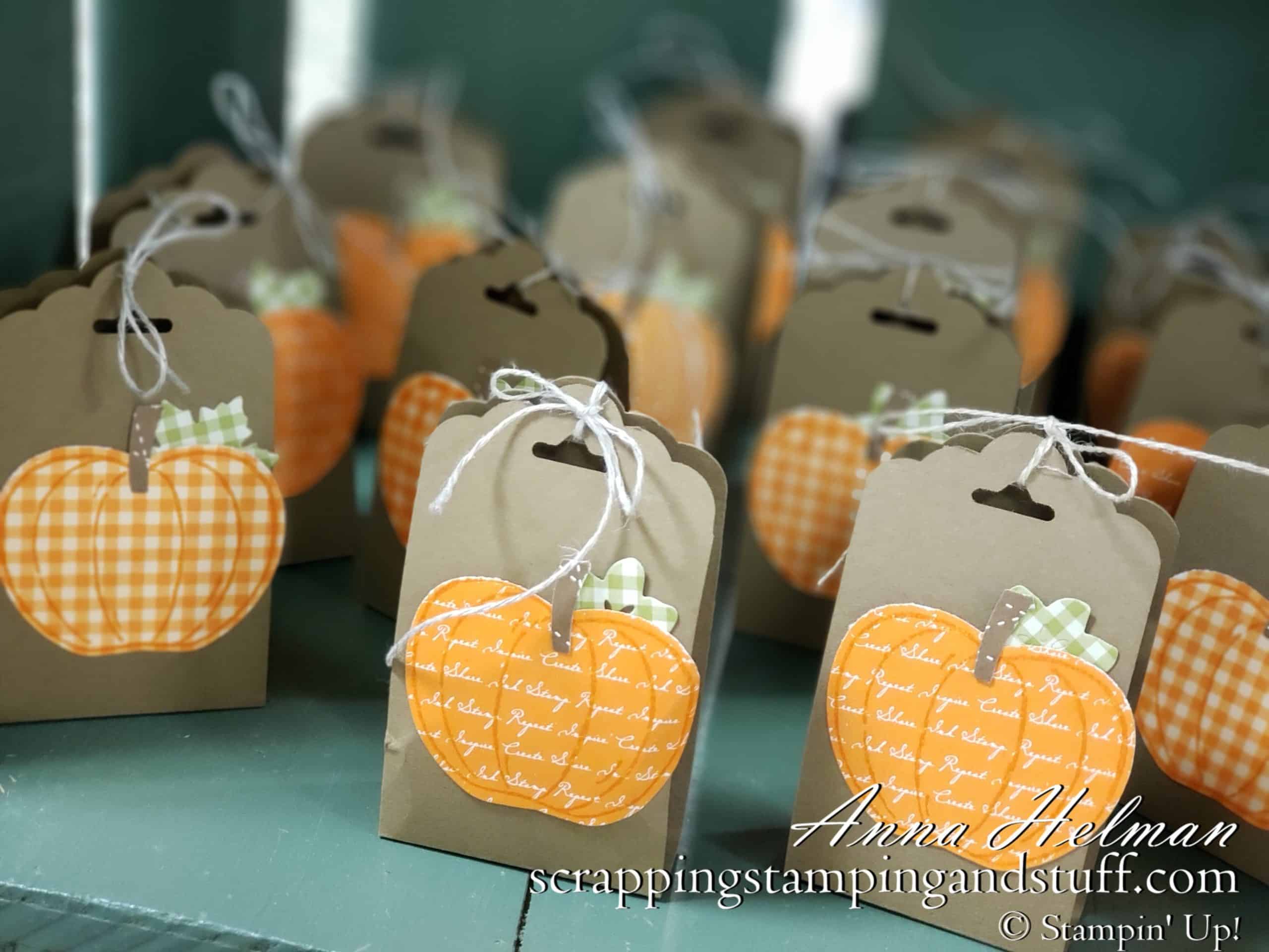 Adorable Pumpkin Treat Boxes