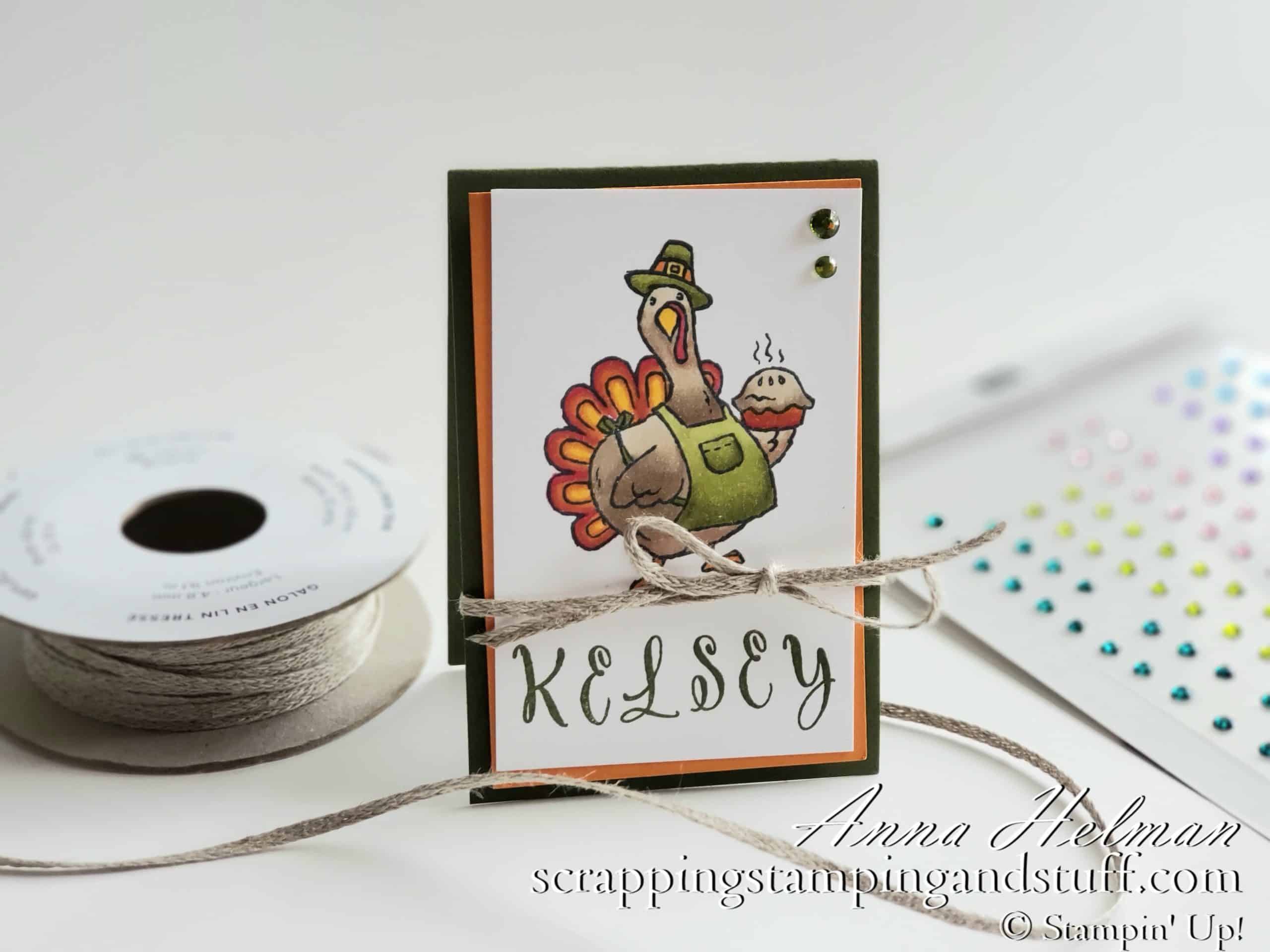 Adorable DIY Thanksgiving Place Cards