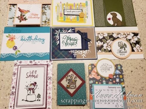 Stampin Up OnStage Card Swaps, Handmade Card Ideas