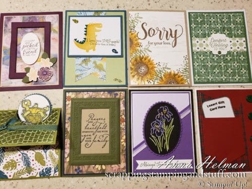 Stampin Up OnStage Card Swaps, Handmade Card Ideas