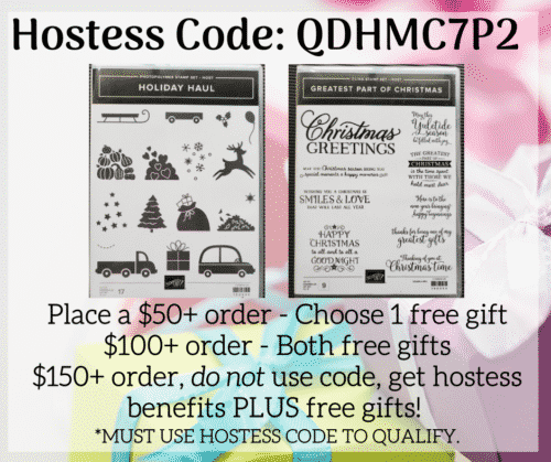 Stampin' Up! Hostess Rewards, Free Gift With Purchase, Customer Loyalty Program