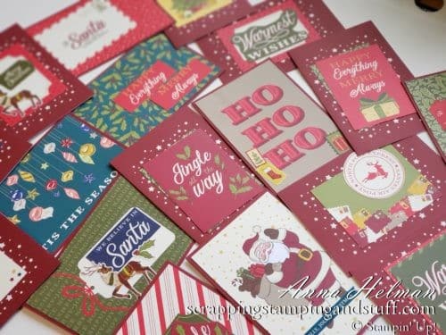 Christmas Cards in a Jiffy with Memories and More Card Kits