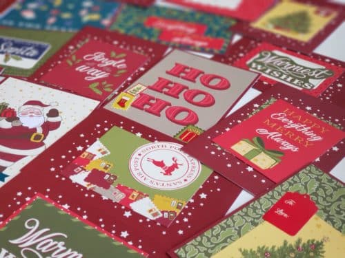 Christmas Cards in a Jiffy with Memories and More Card Kits
