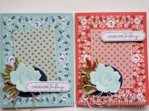 Stampin Up Saleabration 2020 Reward Item Kerchief Card Kit Free with $50 Order