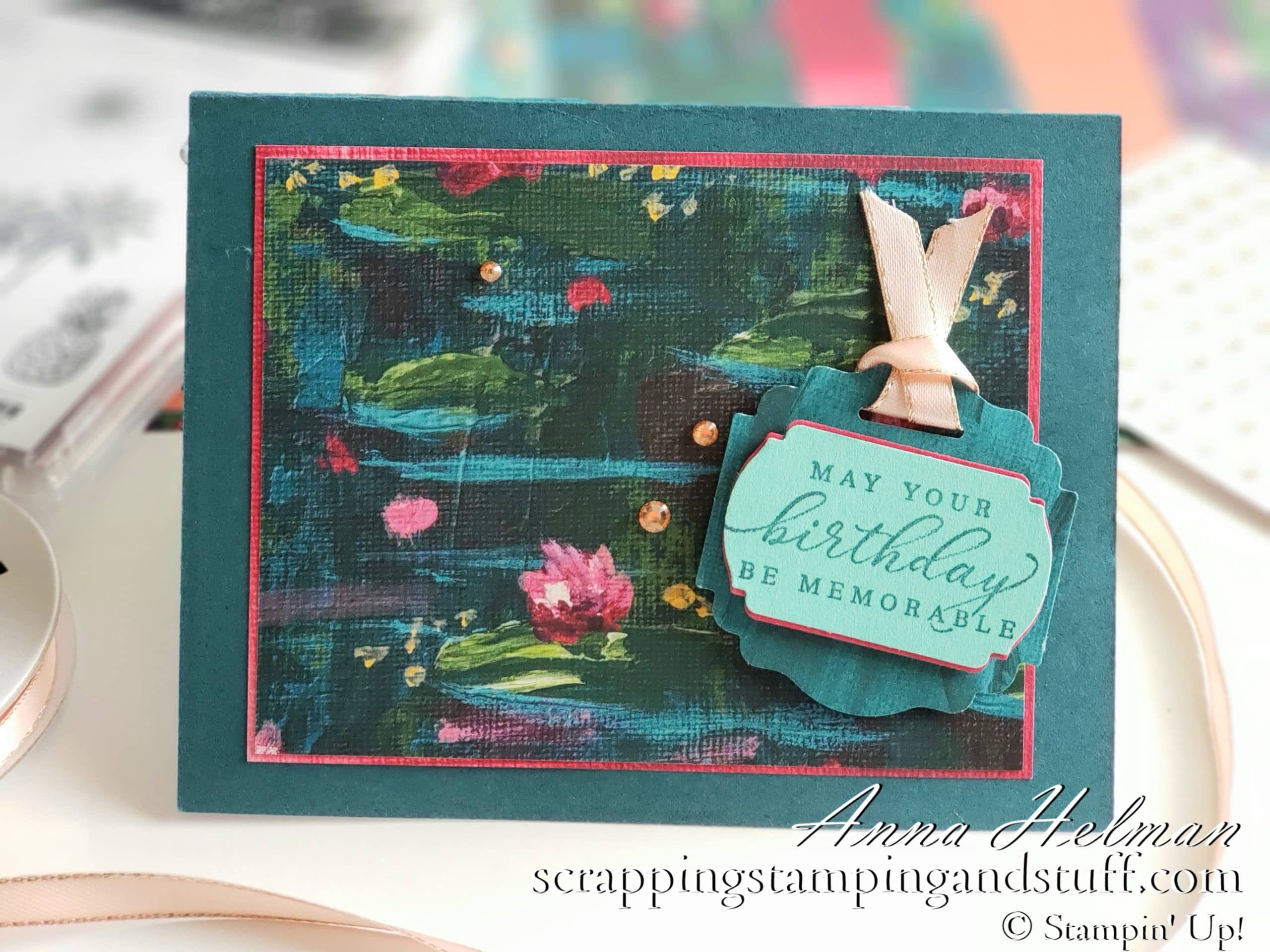 Lovely Lilypad Card Idea