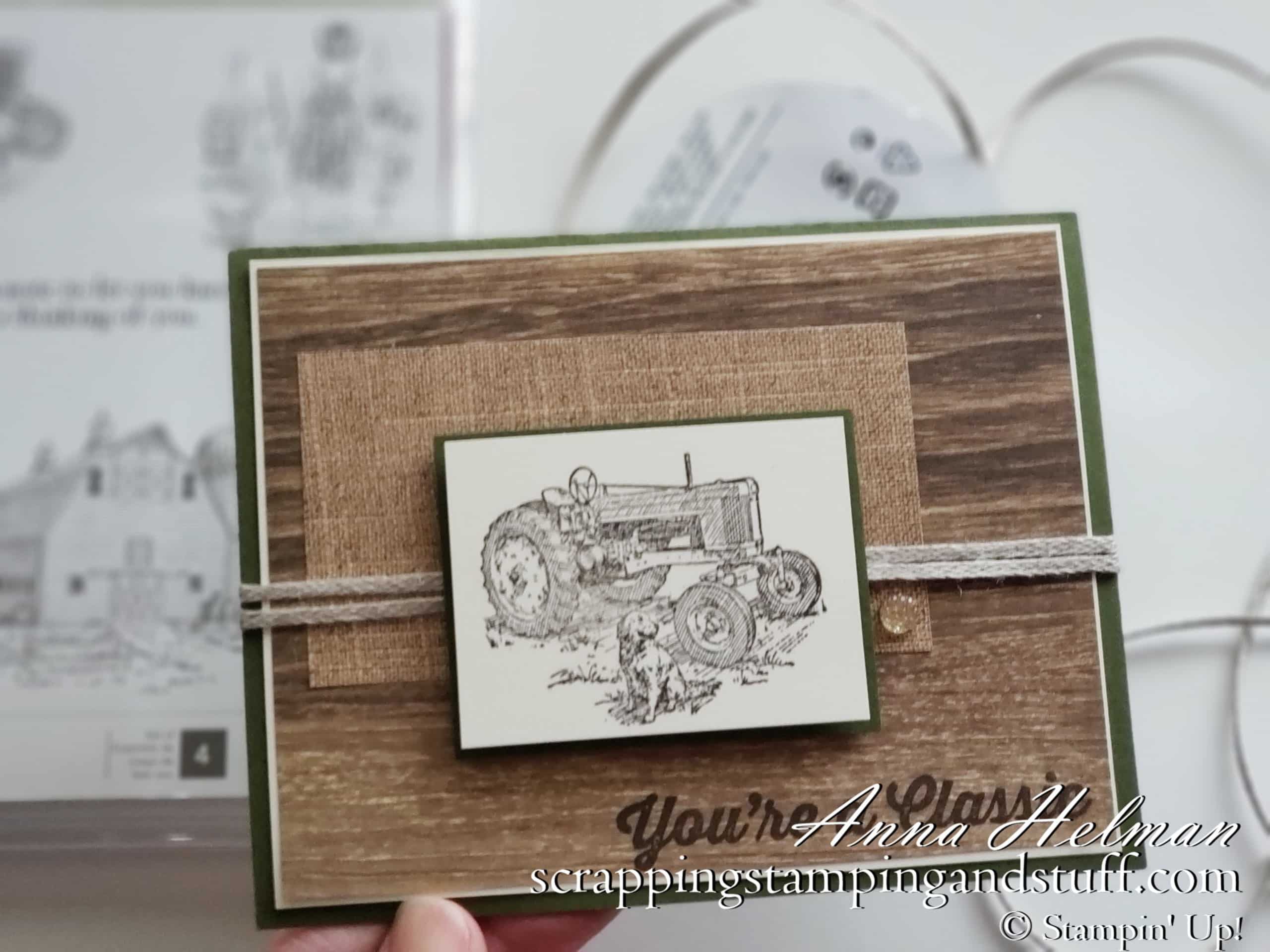 It’s a Tractor Birthday Card!