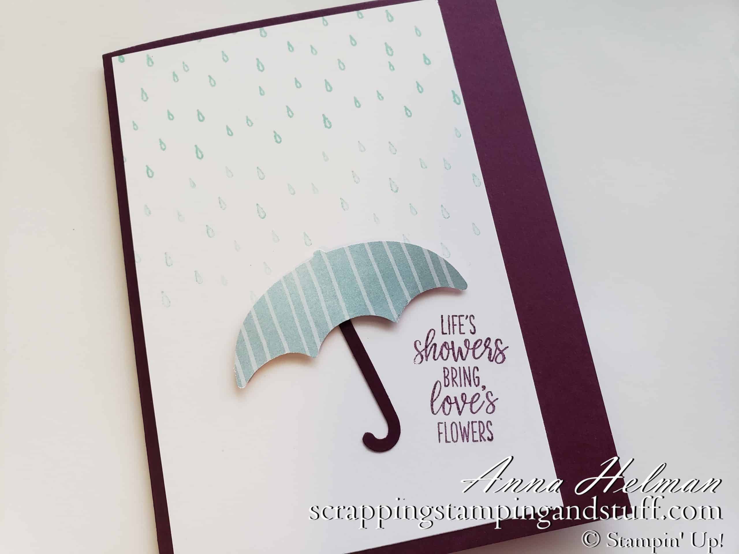 New Umbrella Stamp and Punch Set!