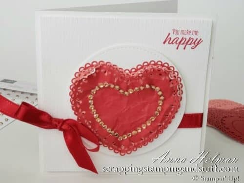 Stampin Up Valentine's Day Card Idea