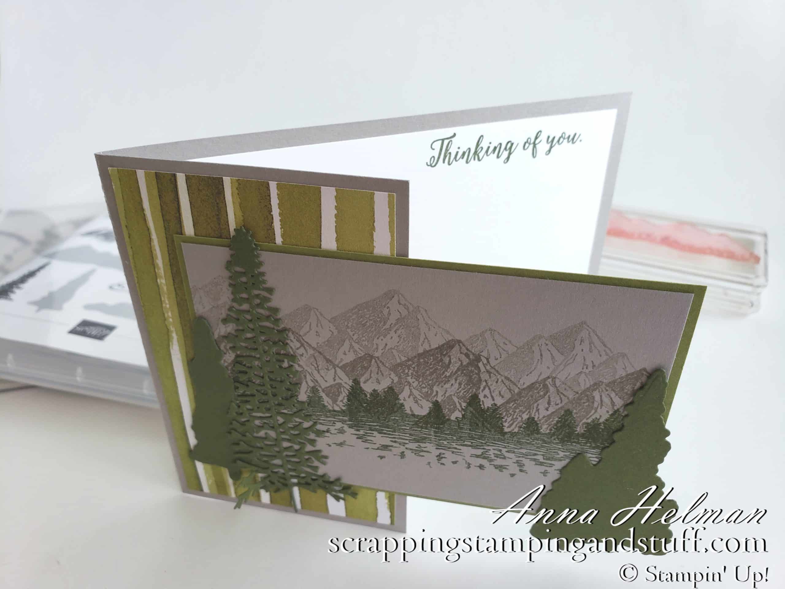 Stampin Up Mountain Air Is A Hit!