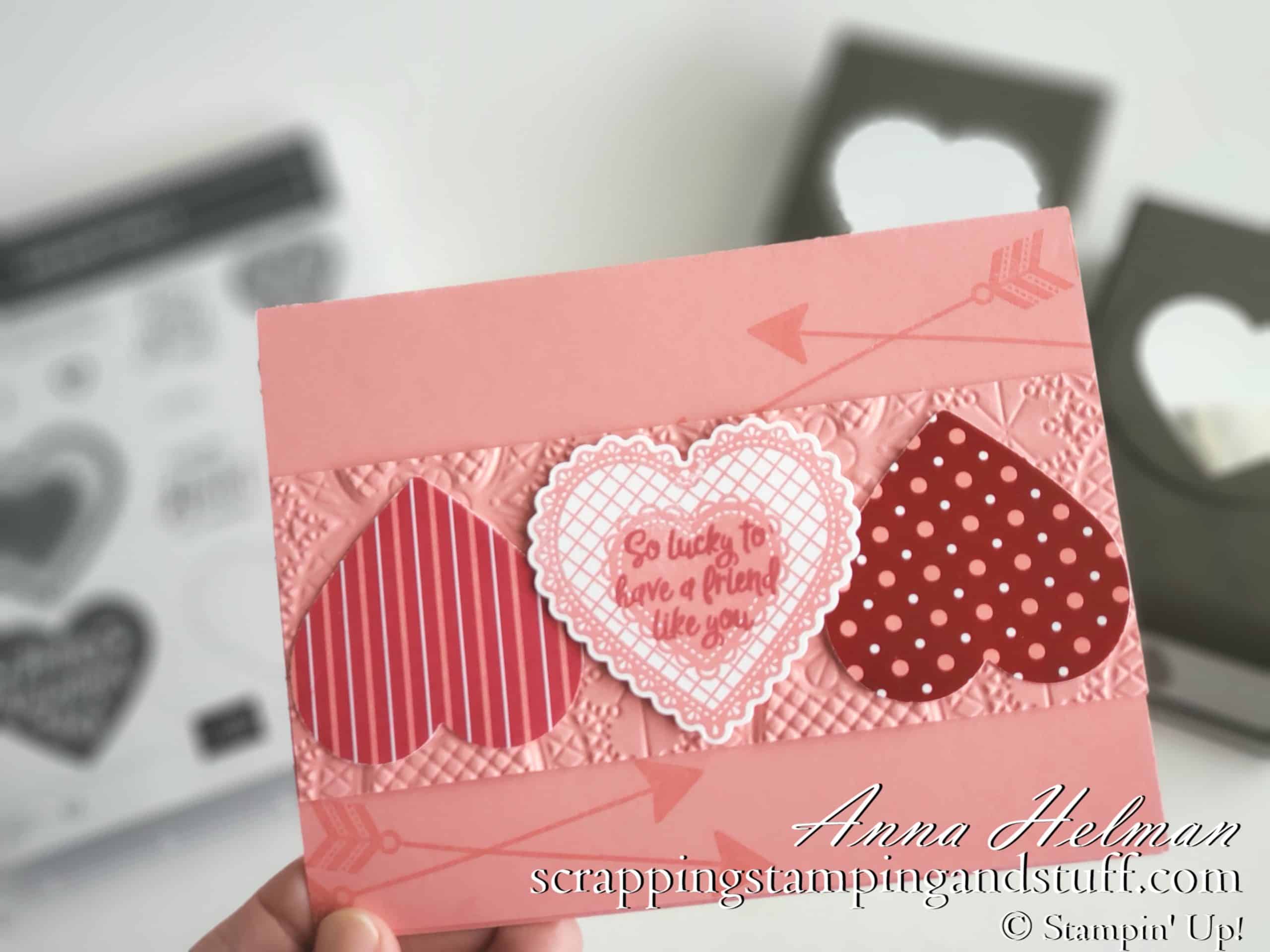 Happy V Day With The Heartfelt Stamp Set