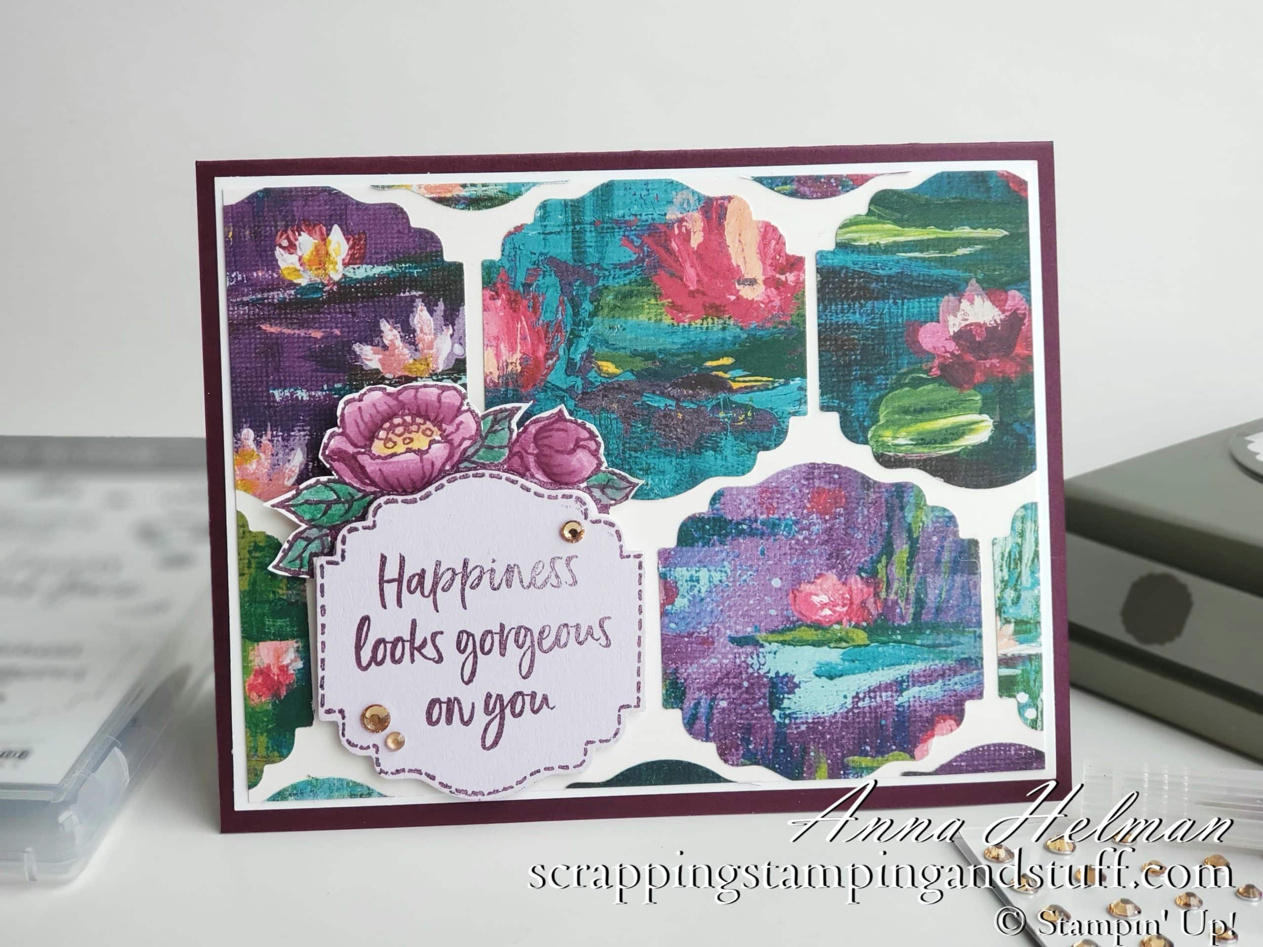 Stampin Up Tags In Bloom