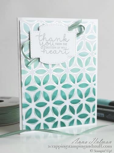 Sale-a-bration Second Release - Stampin' Up! Flowering Foils Specialty Designer Series Paper with gorgeous card samples colored with Stampin Blends alcohol markers