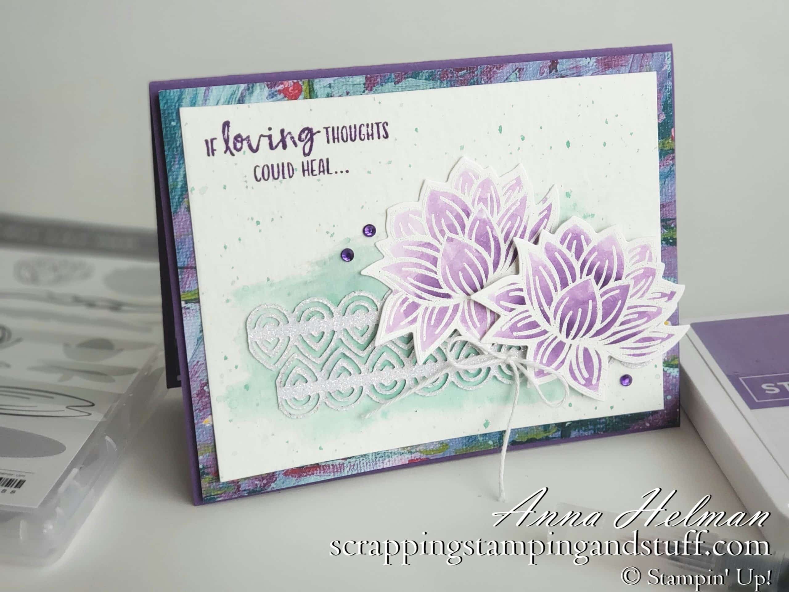 Lovely Lilypad Stamp Set and Dies