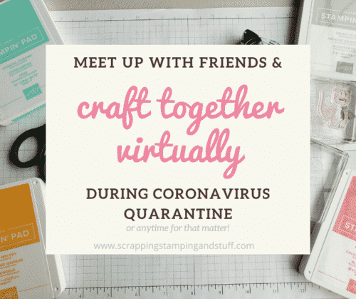 How To Craft With Your Friends From Home - Virtual Craft Retreats and Online Craft Events