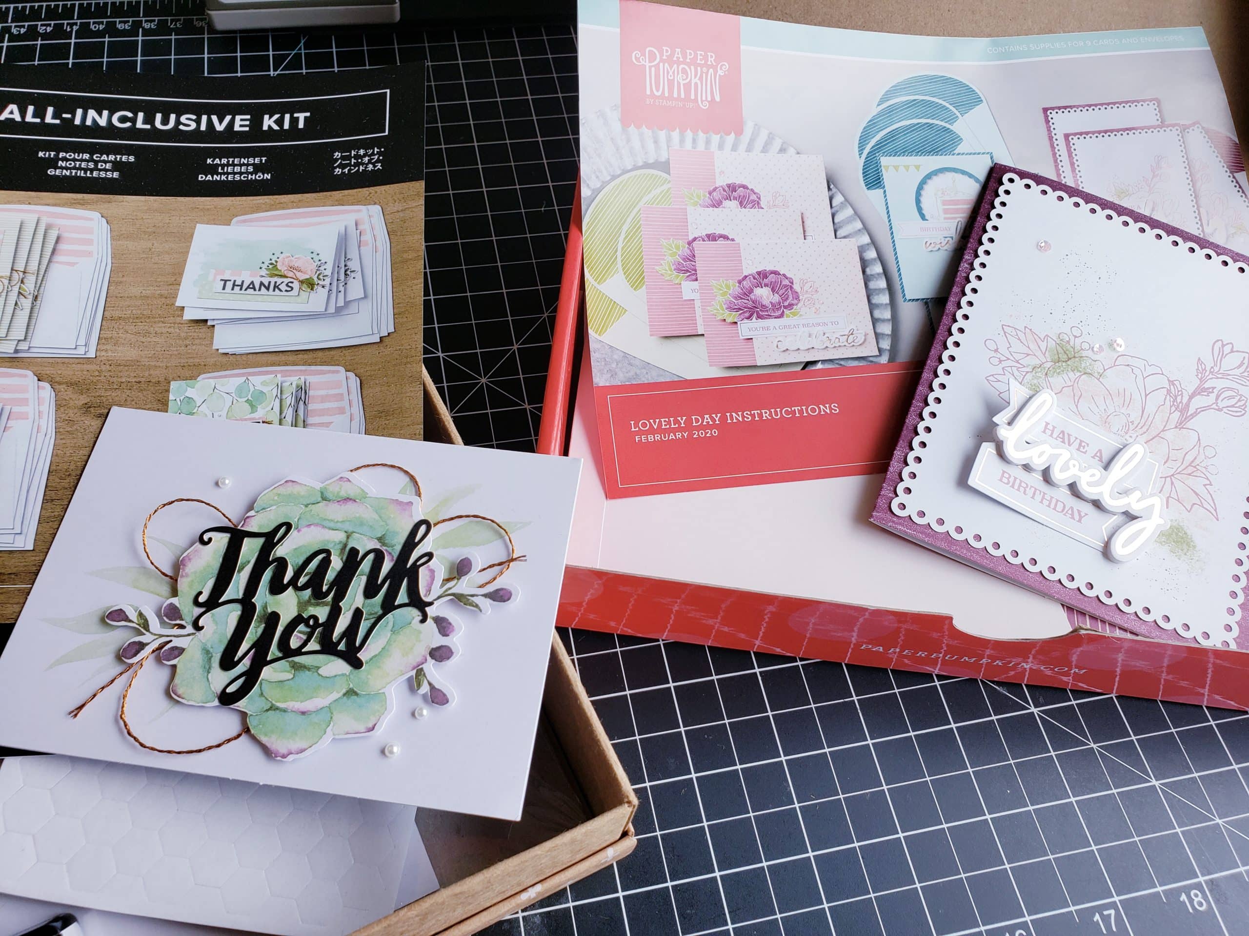 Learn To Make Handmade Cards #2 – Card Kits