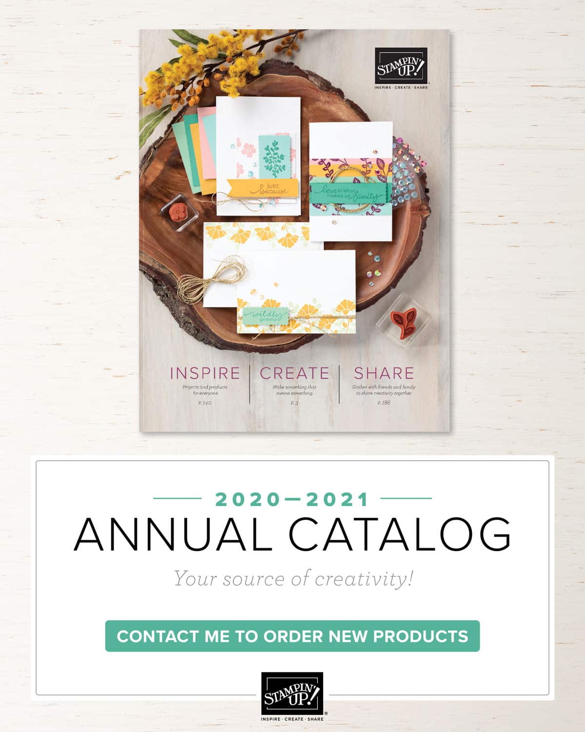 2020-2021 Stampin' Up! Annual Catalog Being Released June 3!