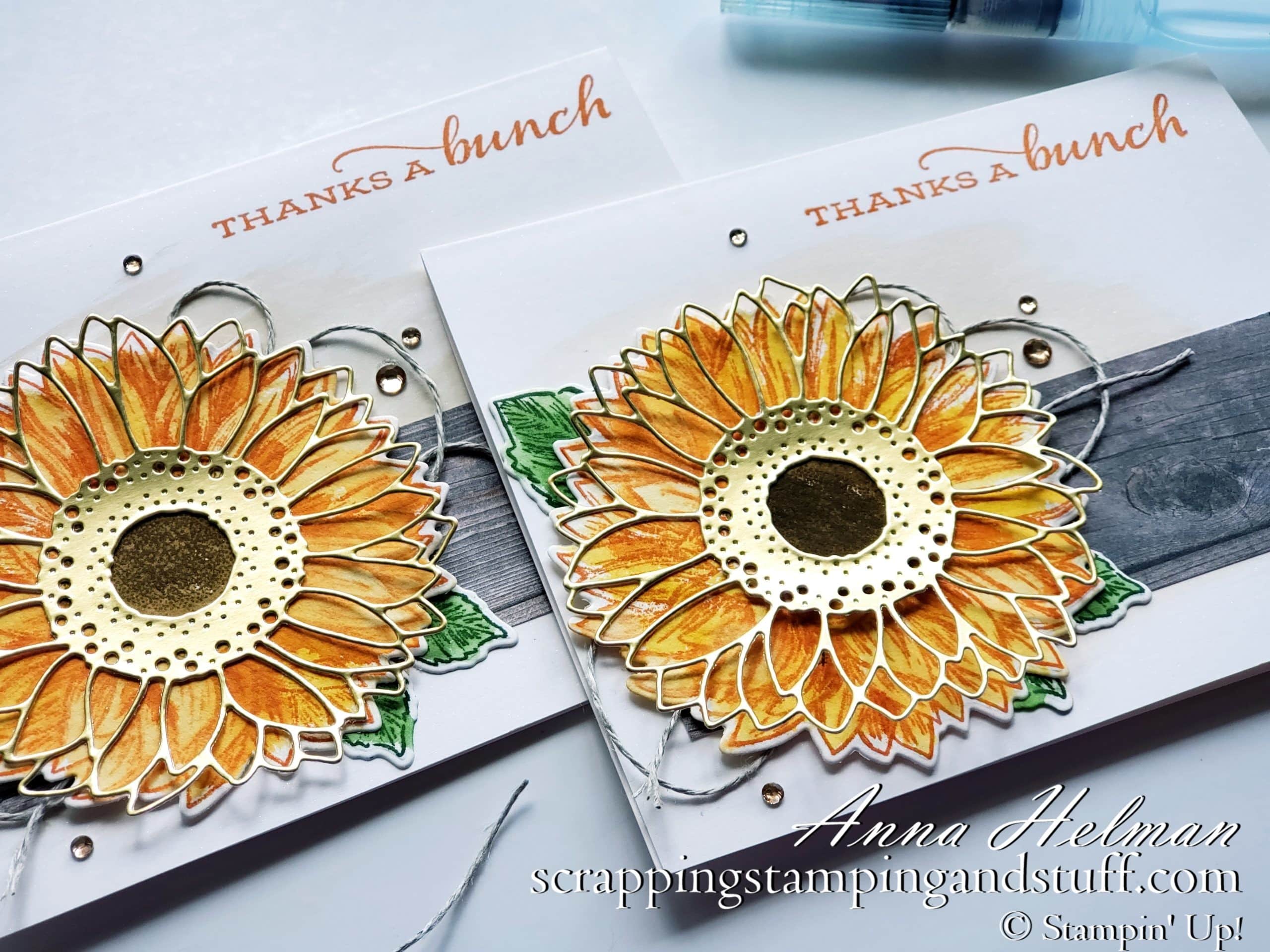 Sneak Peek! Stampin’ Up! Celebrate Sunflowers