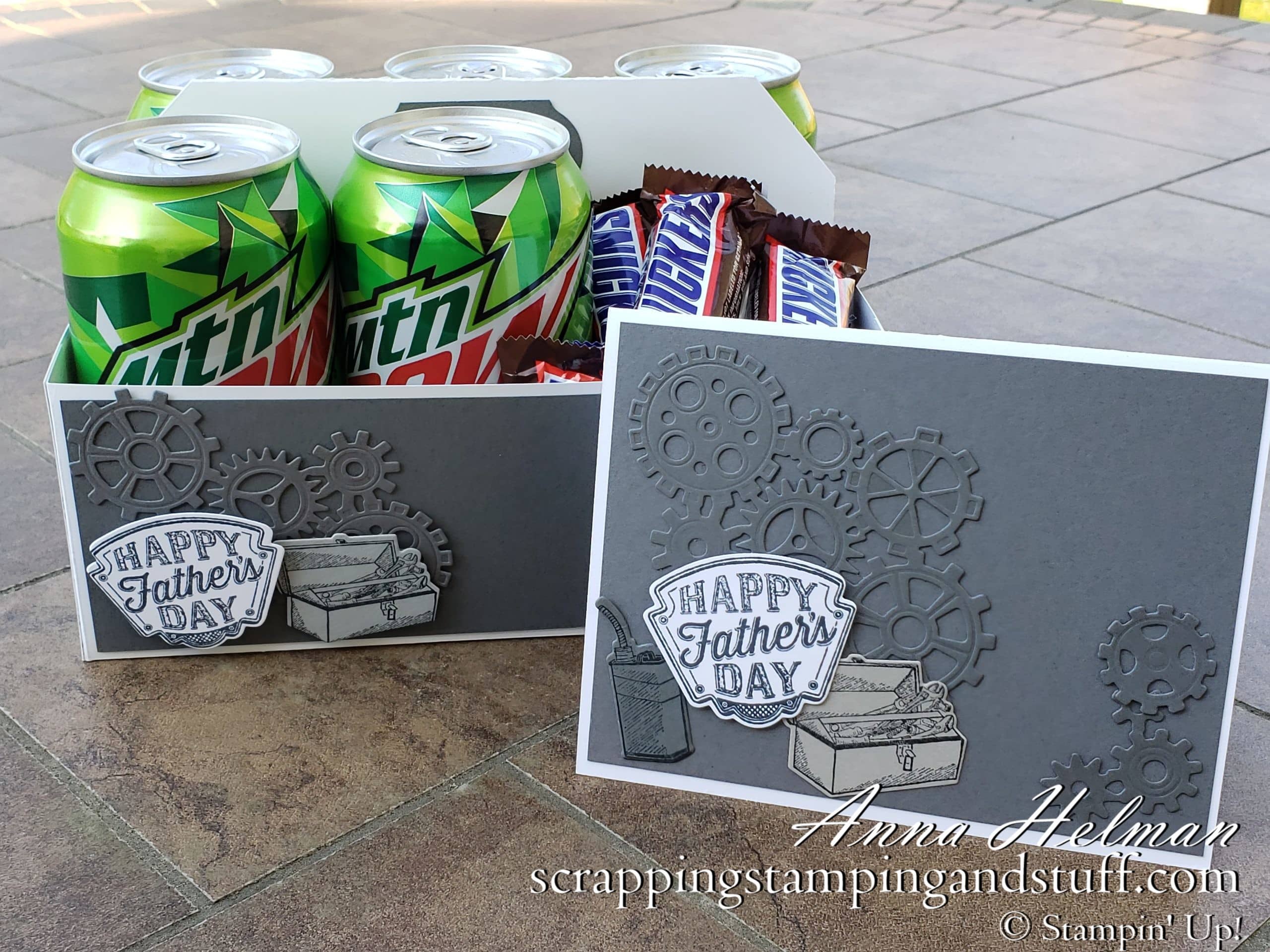 OSAT Blog Hop Manly May – Paper Toolbox Tutorial