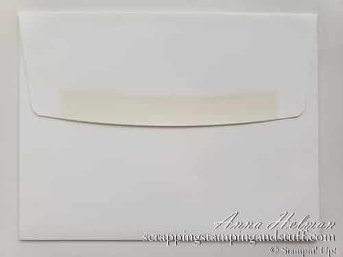 Double Pocket Envelope Card Tutorial Using Stampin Up Arrange A Wreath Bundle - Wedding Gift Card Holder