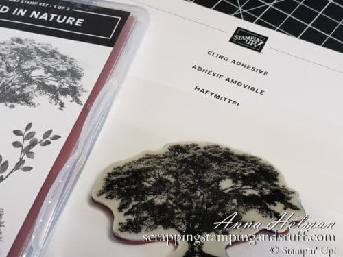 How To Get Stampin Up Clear Stamps To Stick Using Adhesive Sheets. Turn Those Clear Rubber Stamps Into Cling And They'll Never Fall Off Your Blocks Again!
