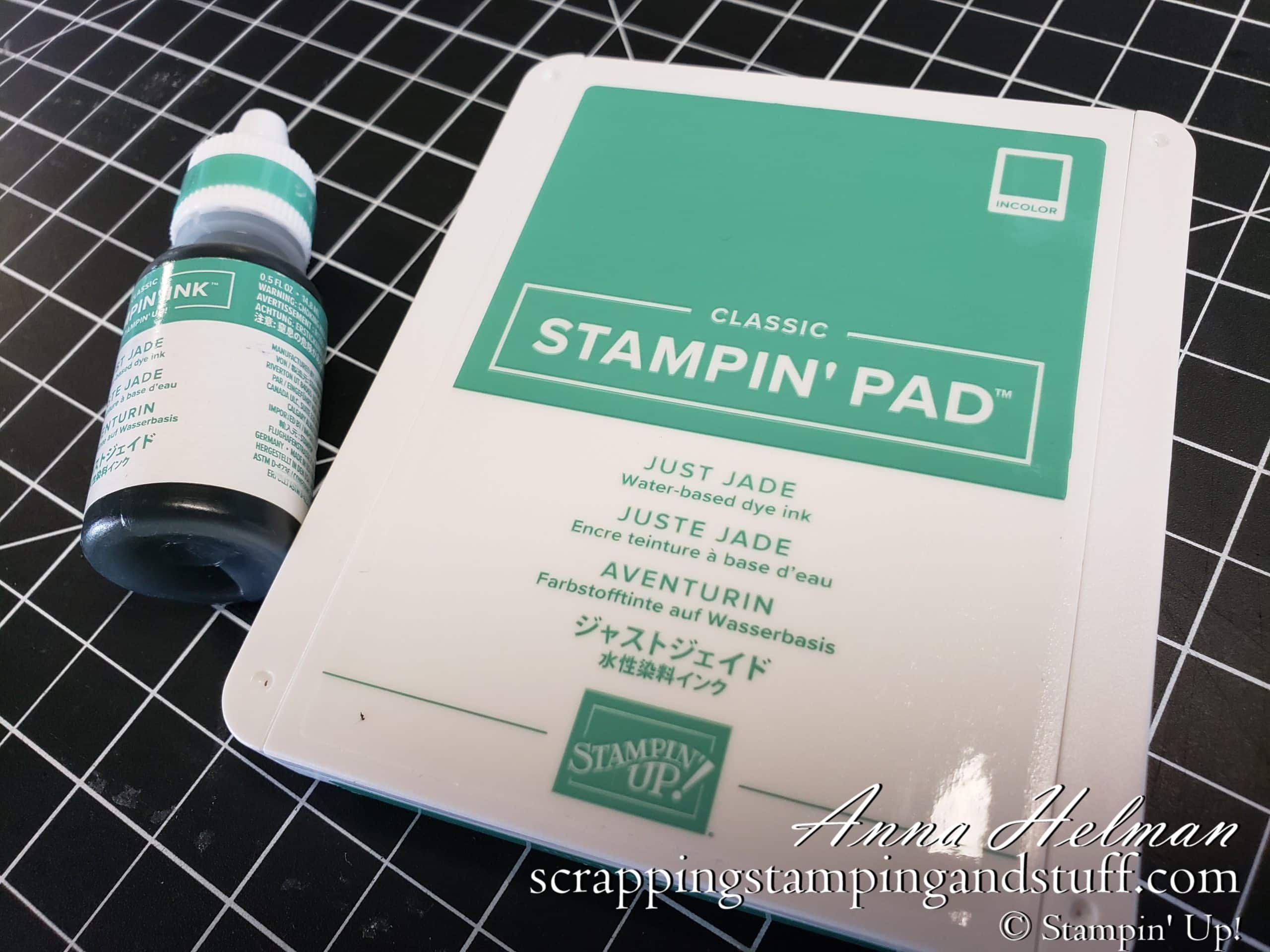 Quick Tip For How To Store Stampin Up Ink Pads and Reinkers
