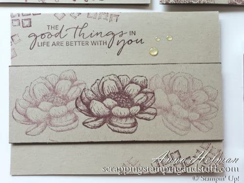 Make these three simple card ideas using the Stampin Up Tasteful Touches stamp set. Perfect card ideas for beginning stampers who are learning to stamp!