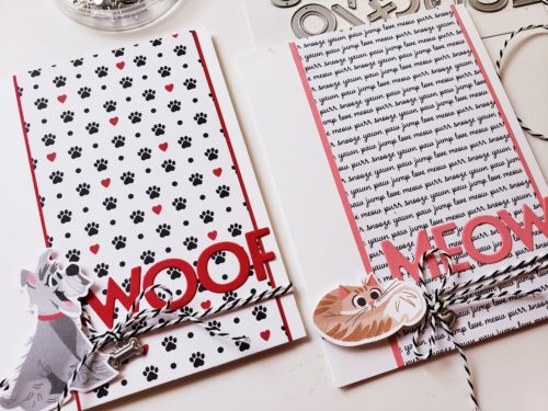 Adorable dog and cat card ideas using the Stmapin Up Playful Pets product suite and Pampered Pets stamp set