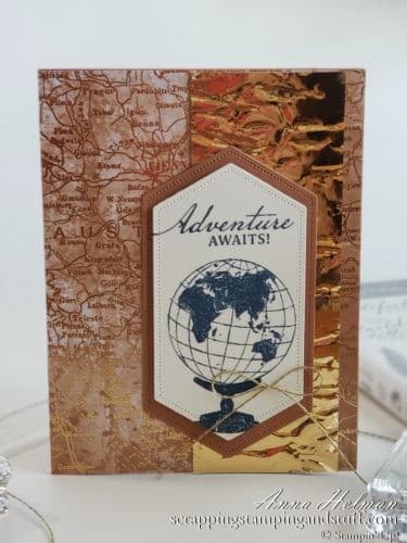 Introducing the Stampin Up World of Good Product Suite - Making 2 Gorgeous Masculine Cards
