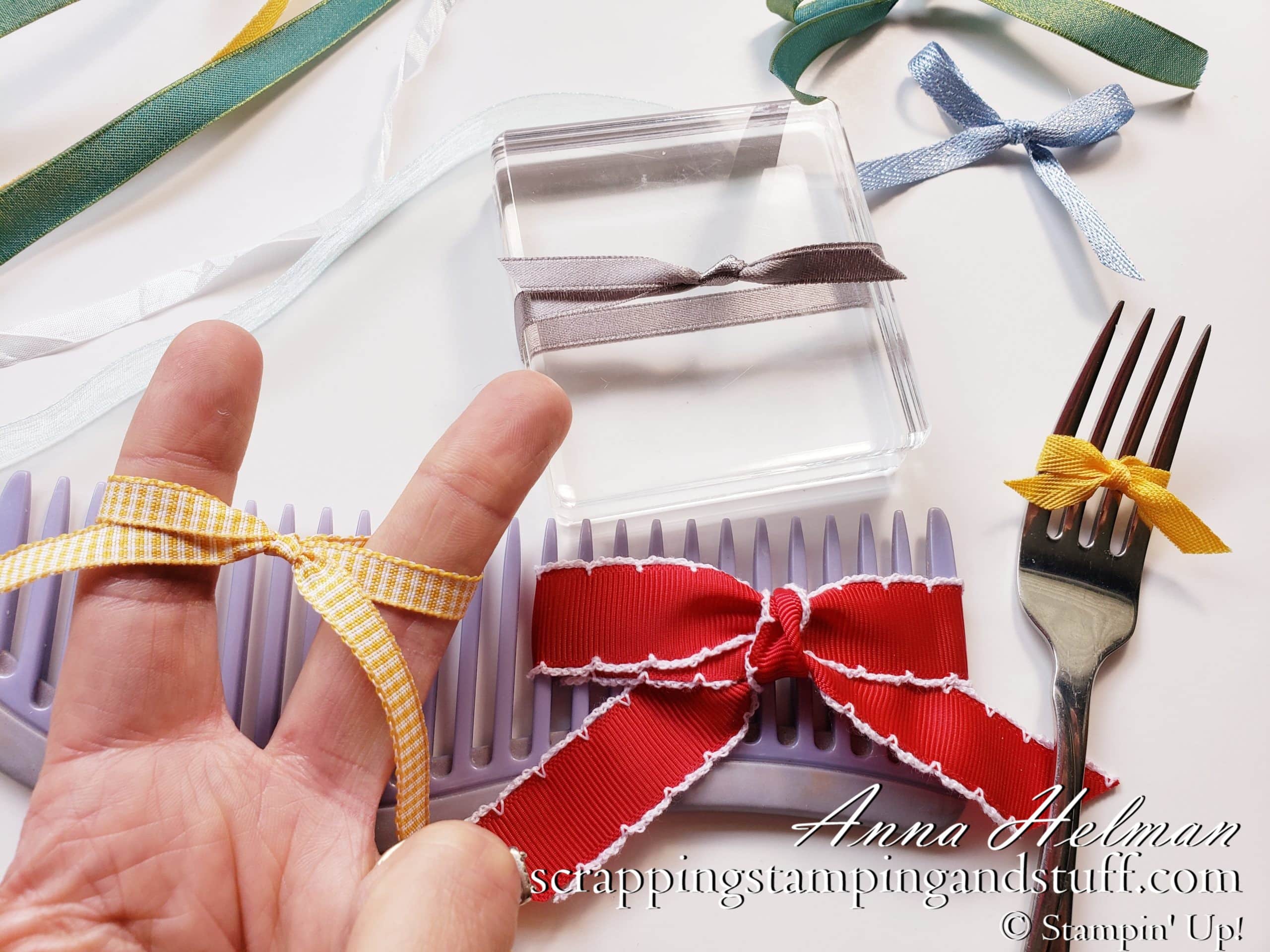 How To Tie A Bow For Cards, Crafts or Gifts – 10 Tips For Tying A Perfect Bow Every Time