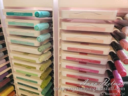 Learn this quick tip for how to store Stampin Up ink pads and reinkers. These easy tricks will make your life better!