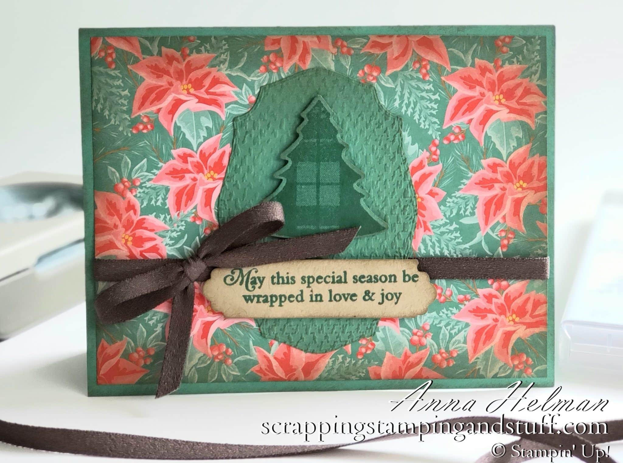 The Stampin Up Tree Punch And Christmas In July