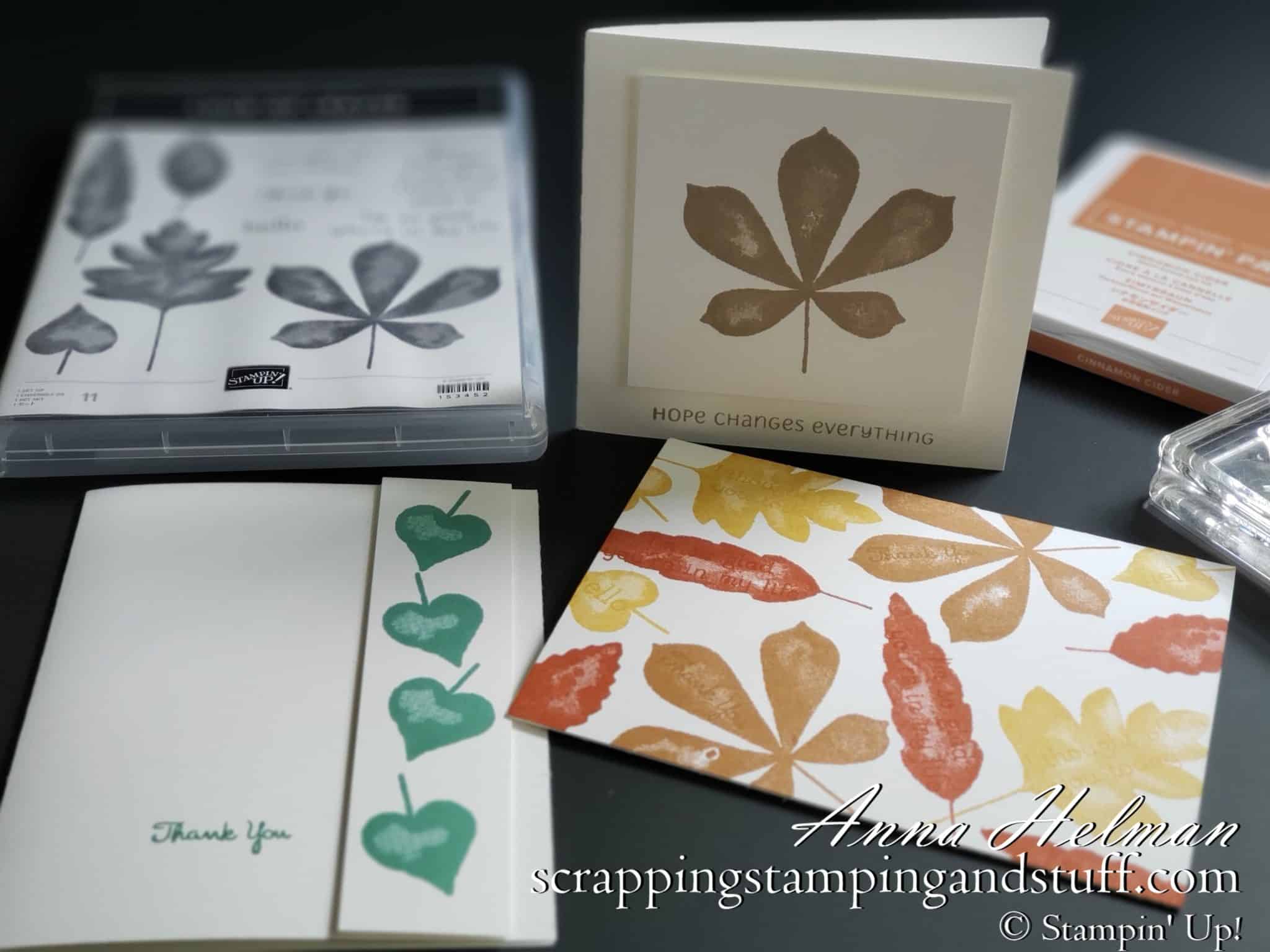 Introducing Stampin Up Love of Leaves