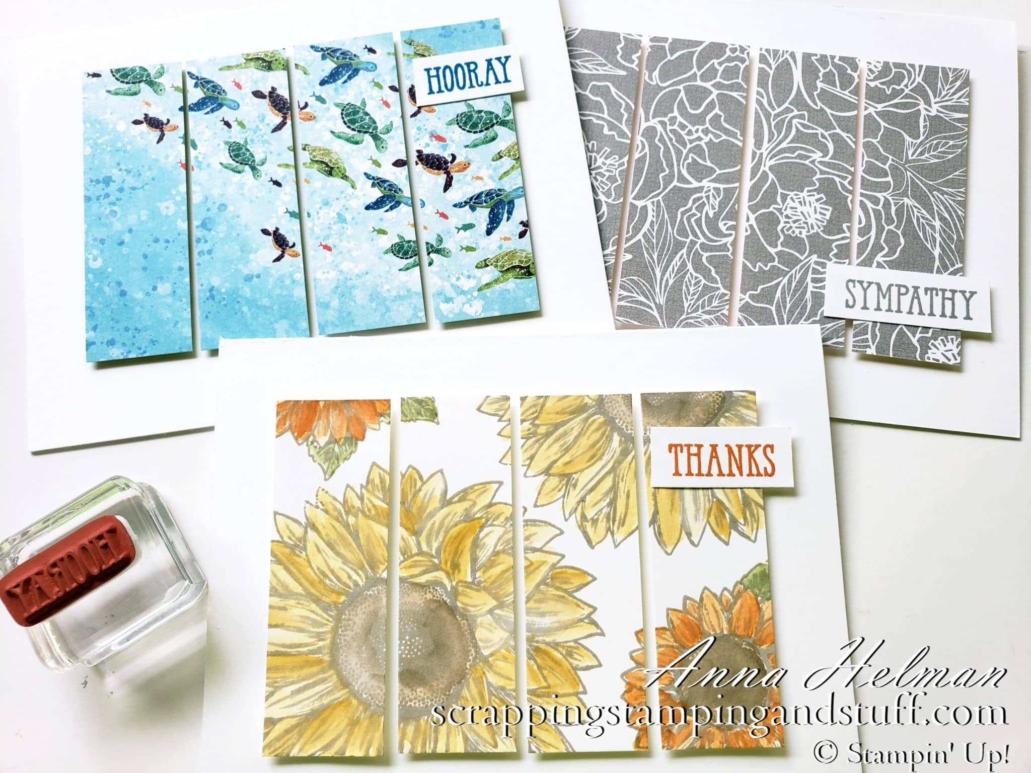 Simple Stamping Panel Card Ideas