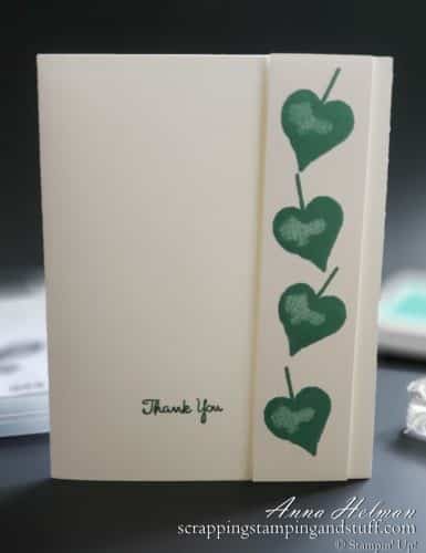 3 Simple Stamping Card Designs Using The Stampin Up Love Of Leaves Stamp Set