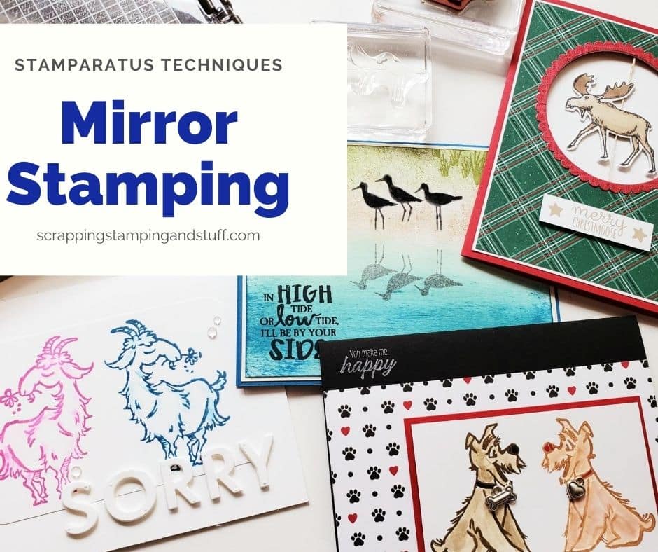 How To Reverse Stamp With The Mirror Stamping Technique