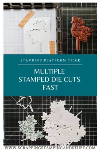 Make Multiple Stamped Die Cuts Fast With This Stamping Platform Trick - Stamparatus Tips and Tricks