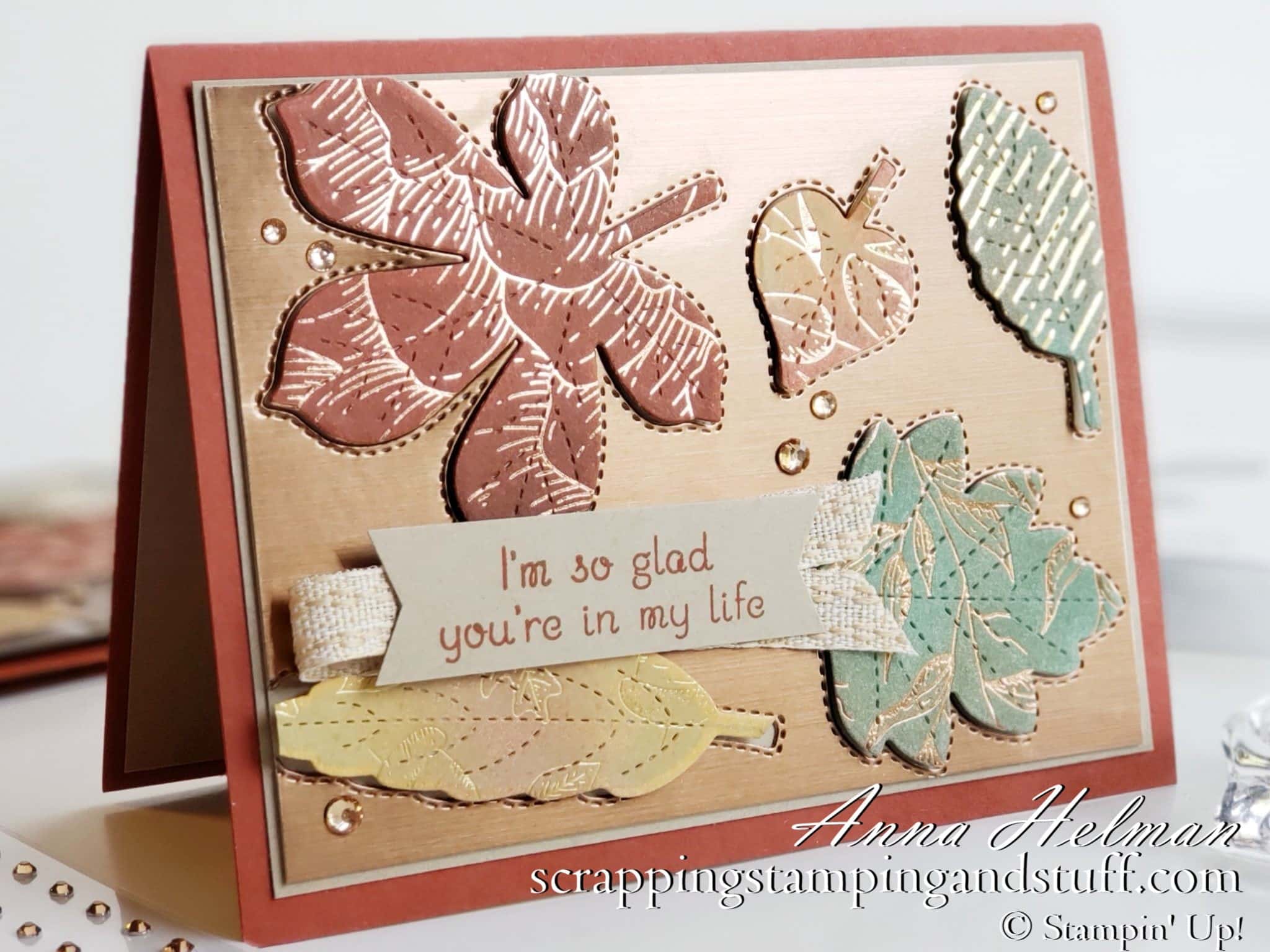 A Gorgeous Leaf Stamp And Die Set