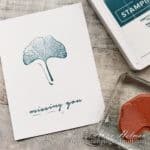 Card Making Hacks - Get rid of that annoying ink line around your stamped images for good with this quick tip.