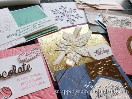Learn how to dry emboss paper! This is part 5 of my introduction to the Stampin Cut And Emboss Machine, an amazing tool from Stampin Up.