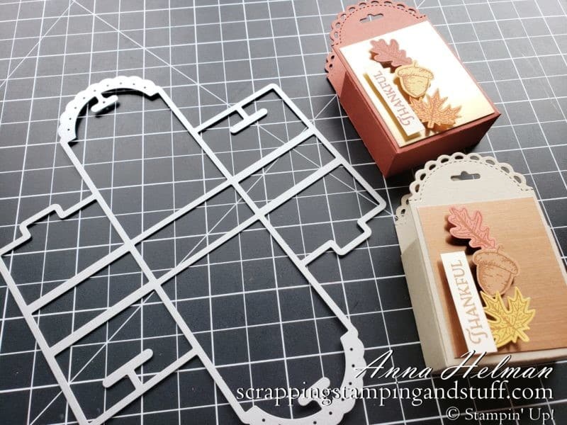 Stampin Up Little Treat Box Dies For Quick Treat Boxes