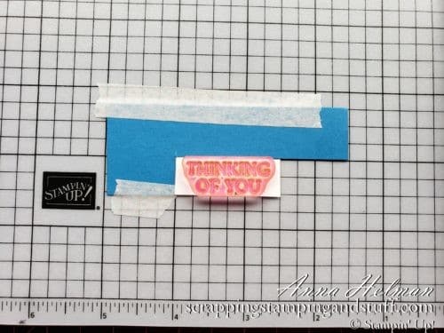 In today's Stamparatus tip video, learn how to stamp small pieces of paper perfectly every time! Your tiny greetings will always be straight!