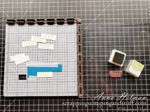 In today's Stamparatus tip video, learn how to stamp small pieces of paper perfectly every time! Your tiny greetings will always be straight!