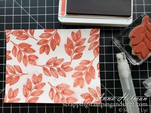 These 10 stamping techniques to use with leaves are perfect for beautiful fall cards. Stained glass, sponging, spritzing, blends markers, a keyhole card, and more. Try them today!