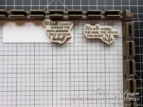 Learn how to line up stamps straight every time in today's card making hack! Don't waste any more paper on crooked greetings!