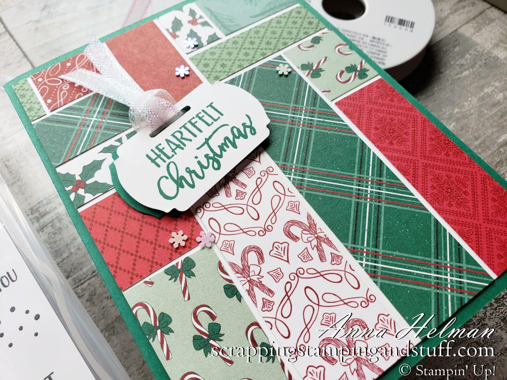 Use Those Paper Scraps With This Simple Card Design